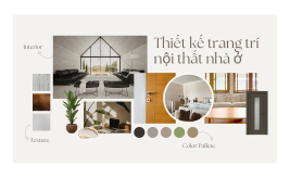 Báo giá thiết kế trang trí nội thất nhà ở trọn gói